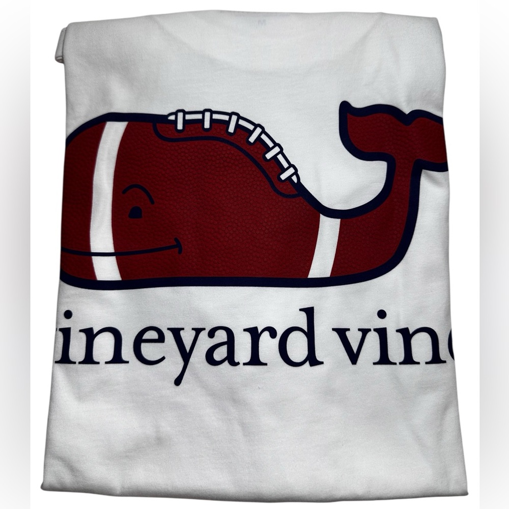 VINEYARD VINES MEN'S WHALE LONG SLEEVE POCKET TEE.SZ.L.NWT